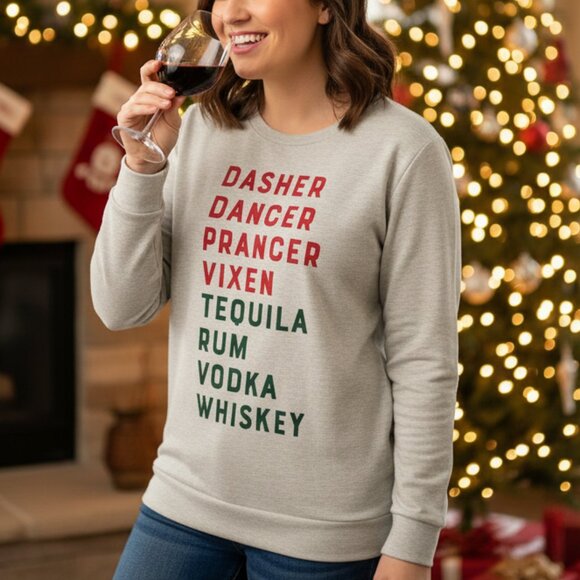 Southern Grace "Christmas Spirits" Top - Picture 1 of 9